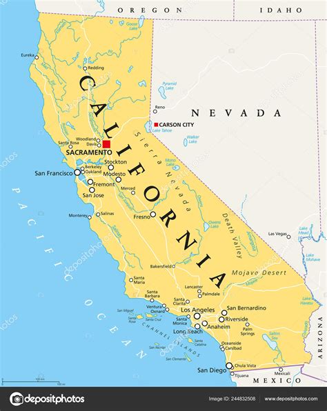 Norte da califórnia casinos mapa